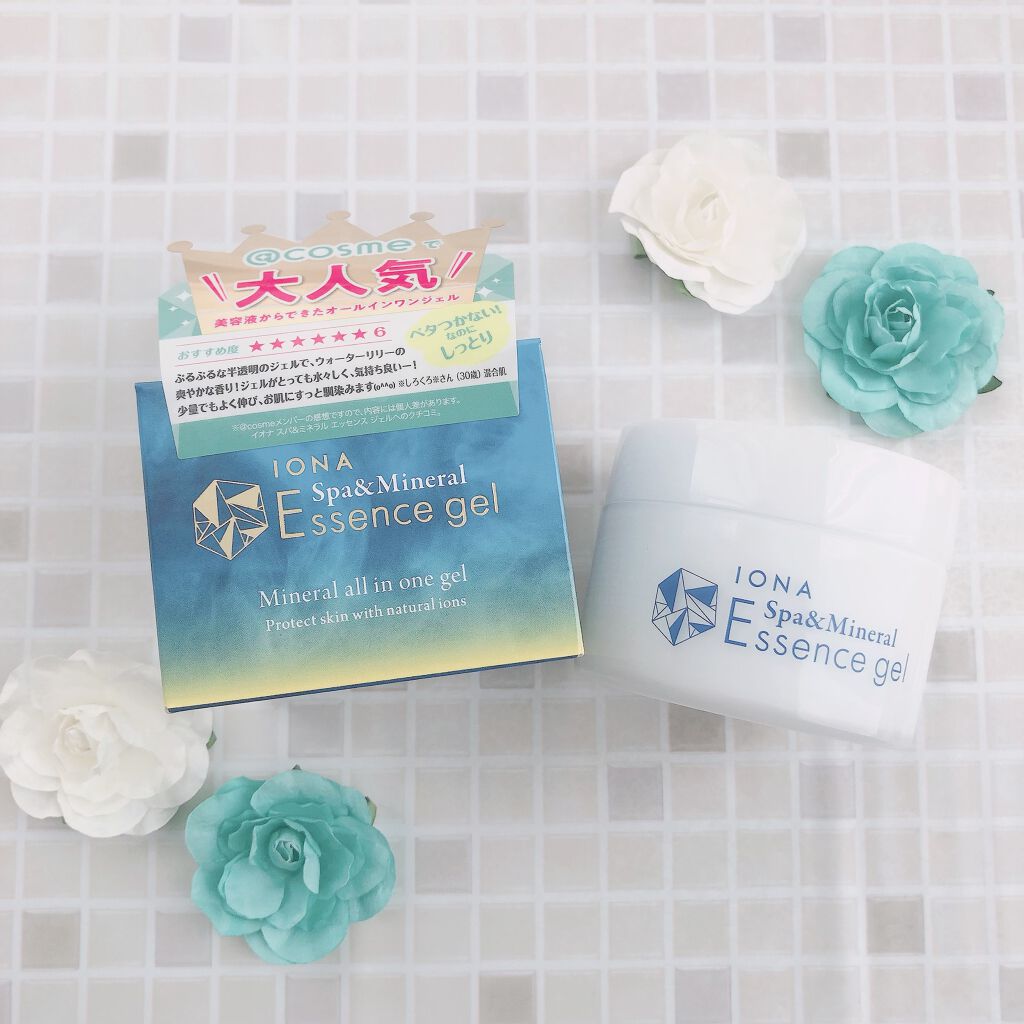 エッセンス ジェル/イオナ スパ＆ミネラル/オールインワン化粧品を使ったクチコミ（1枚目）