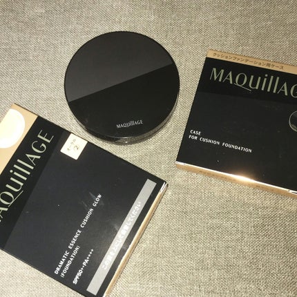 ドラマティックエッセンスクッション グロウ/マキアージュ/クッションファンデーションを使ったクチコミ(1枚目)