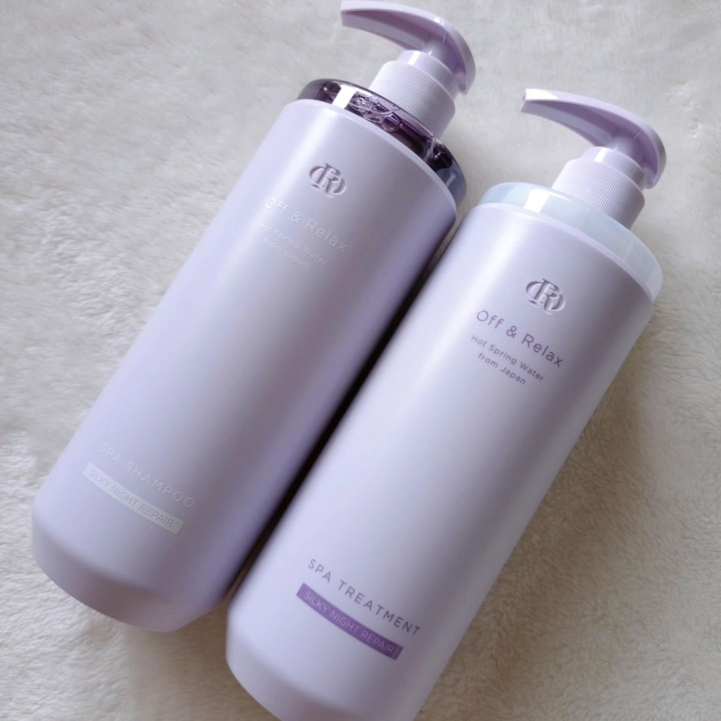 OR スパ　シャンプー/トリートメント　シルキーナイトリペア Off&Relax / OR スパ・シャンプー /ヘアトリートメント