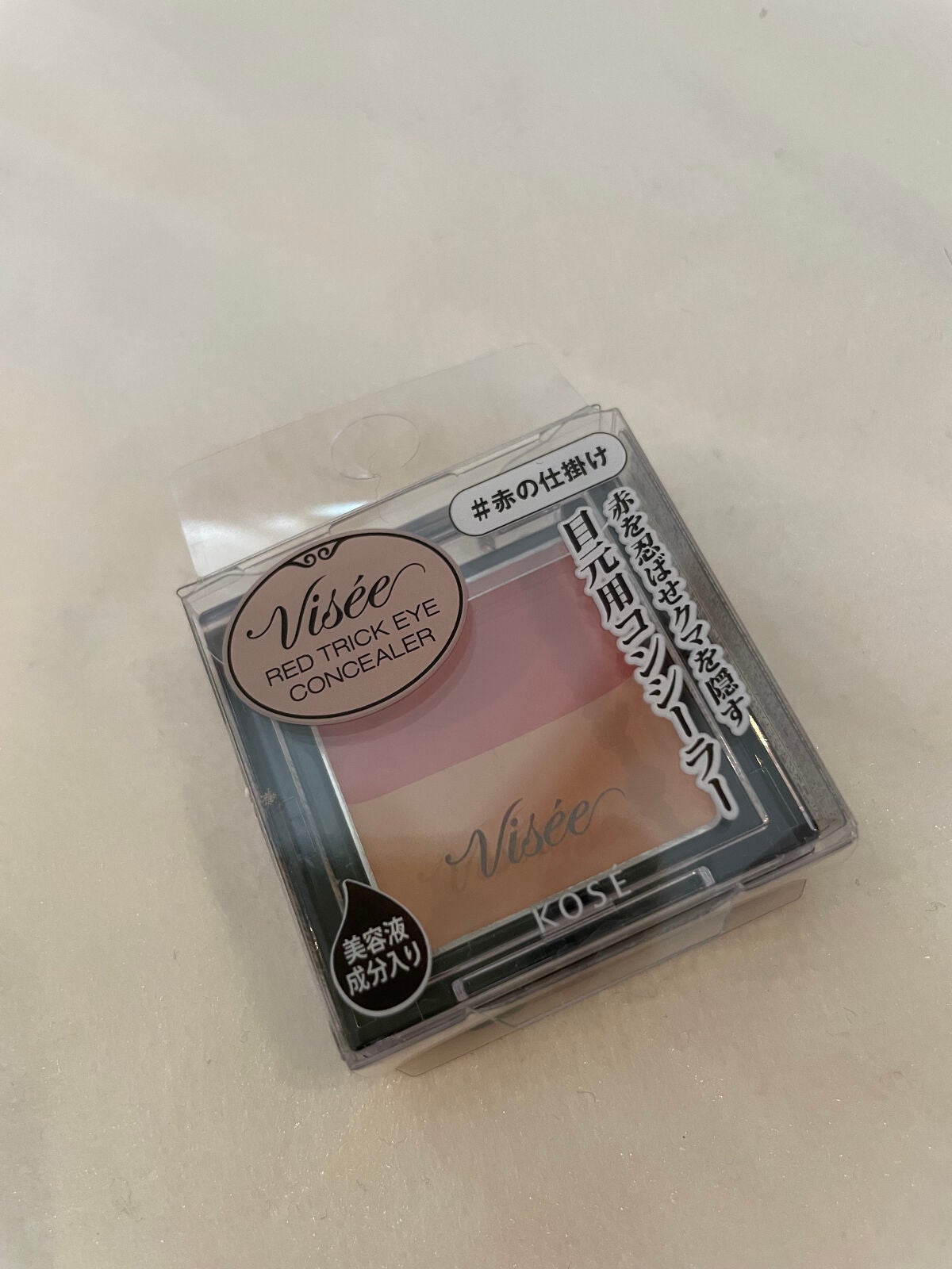 リシェ レッドトリック アイコンシーラー/Visée/パレットコンシーラーを使ったクチコミ(1枚目)