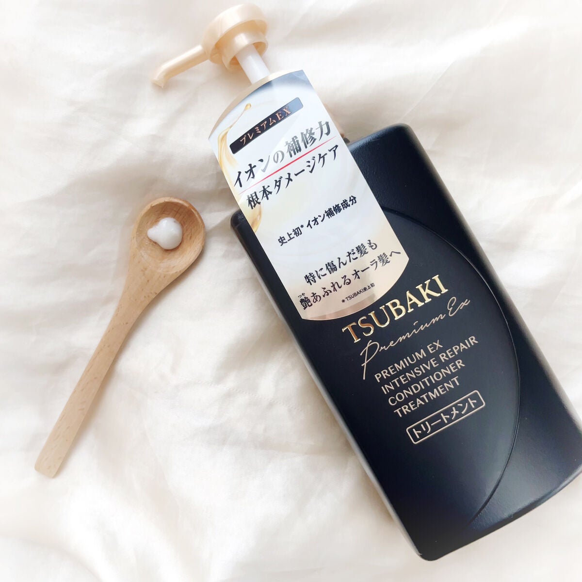 プレミアムEX インテンシブリペア <シャンプー>/コンディショナー<ヘアトリートメント> /TSUBAKI/市販シャンプーを使ったクチコミ(3枚目)