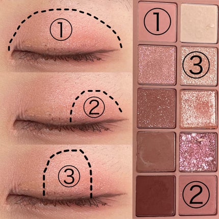 プロ アイ パレット/CLIO/アイシャドウパレットを使ったクチコミ(3枚目)