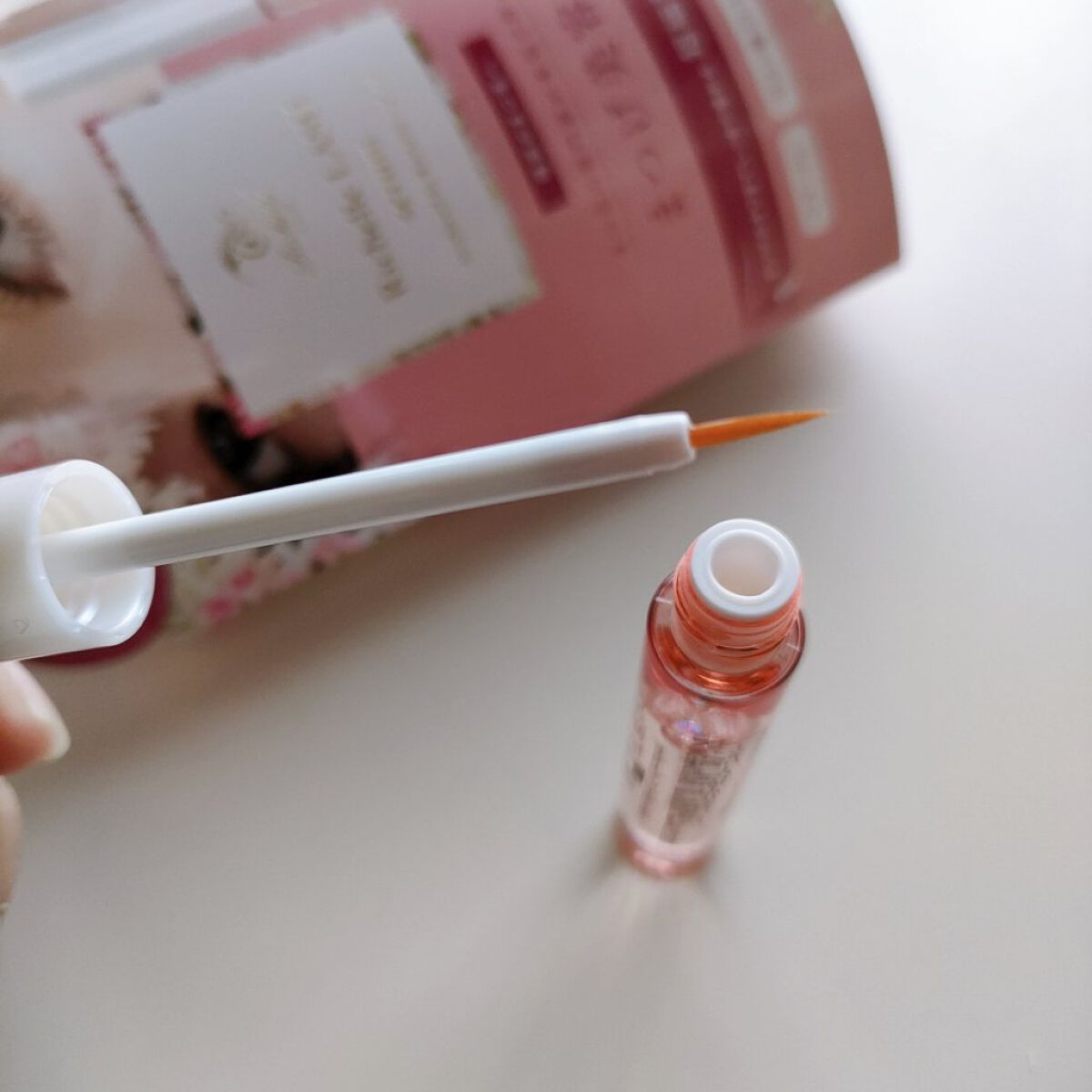 リシェルラッシュセラム/Richelle LASH serum/まつげ美容液を使ったクチコミ（2枚目）