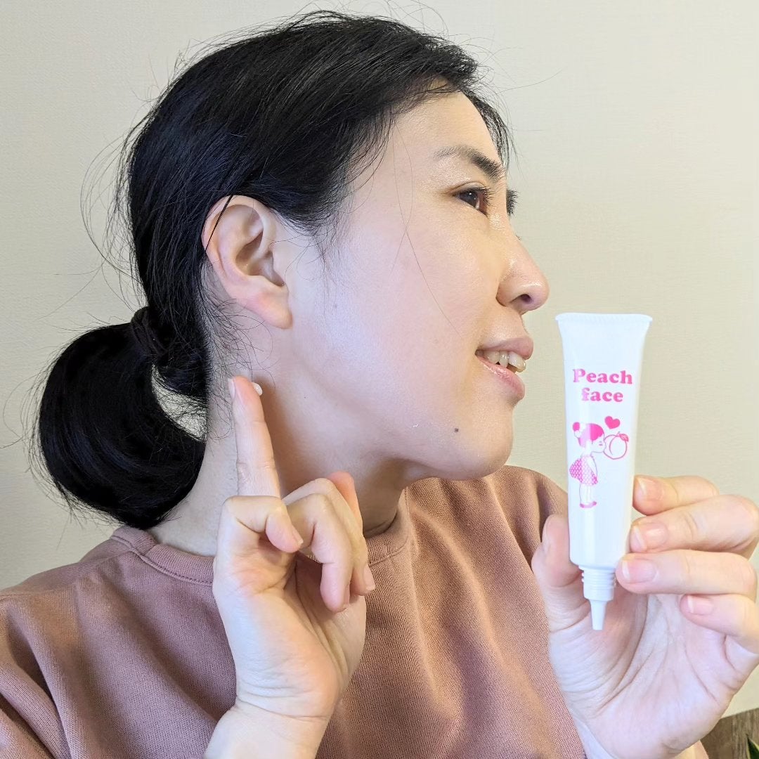 Peach face/キレイShop/フェイスクリームを使ったクチコミ(2枚目)