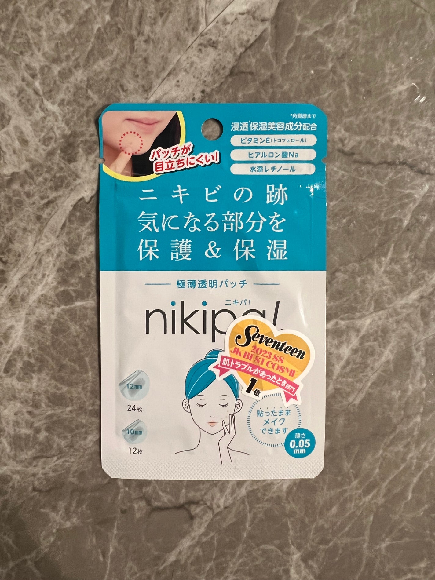 極薄透明パッチ nikipa!/金冠堂/にきびパッチを使ったクチコミ(1枚目)