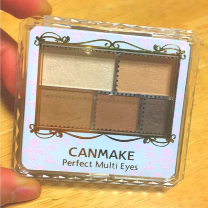 パーフェクトマルチアイズ/キャンメイク/アイシャドウパレットを使ったクチコミ(1枚目)