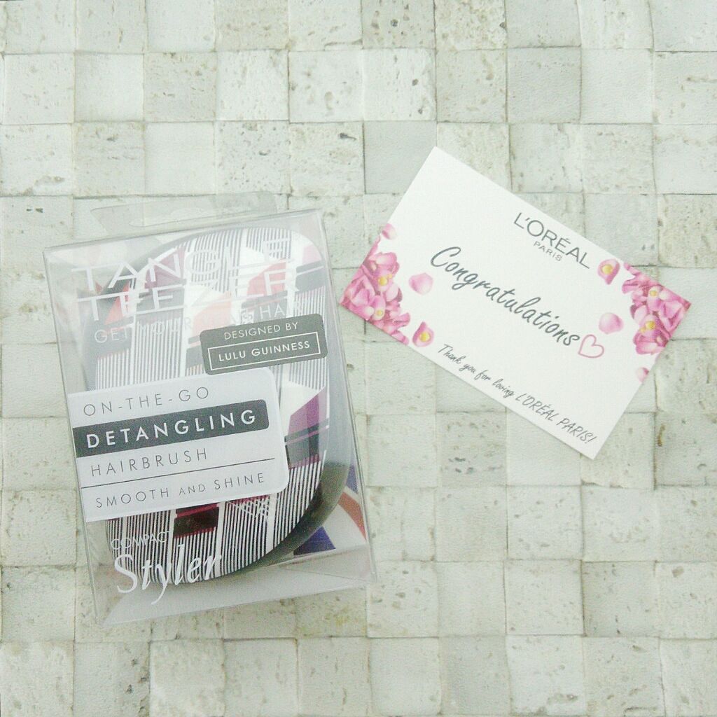 コンパクトスタイラー/TANGLE TEEZER/ヘアブラシを使ったクチコミ(1枚目)