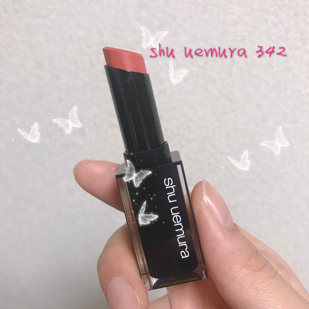 ルージュ アンリミテッド マット/shu uemura/口紅を使ったクチコミ(1枚目)