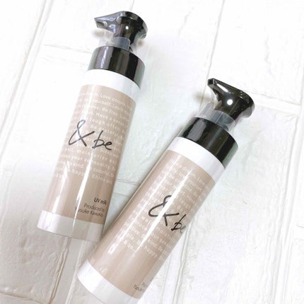 UVミルク/&be/日焼け止め・UVケアを使ったクチコミ(1枚目)