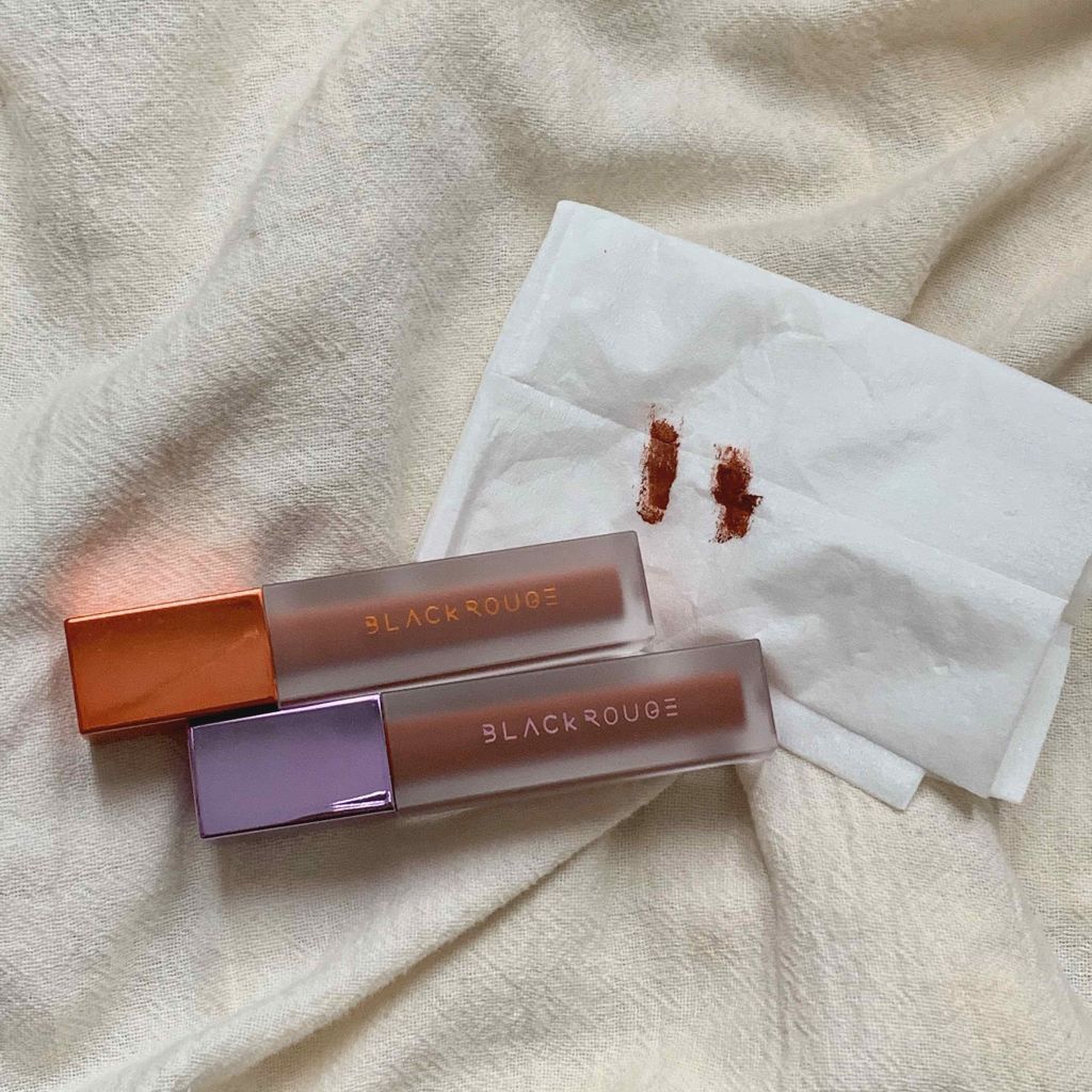 エアフィットベルベットティント/BLACK ROUGE/リップティントを使ったクチコミ（1枚目）