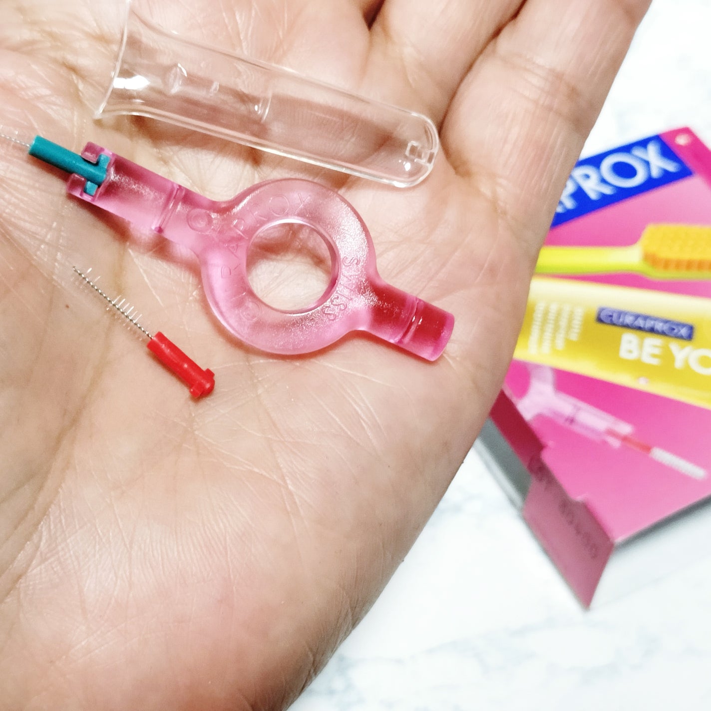 トラベルセット クラプロックスビーユー/CURAPROX/歯ブラシを使ったクチコミ(4枚目)