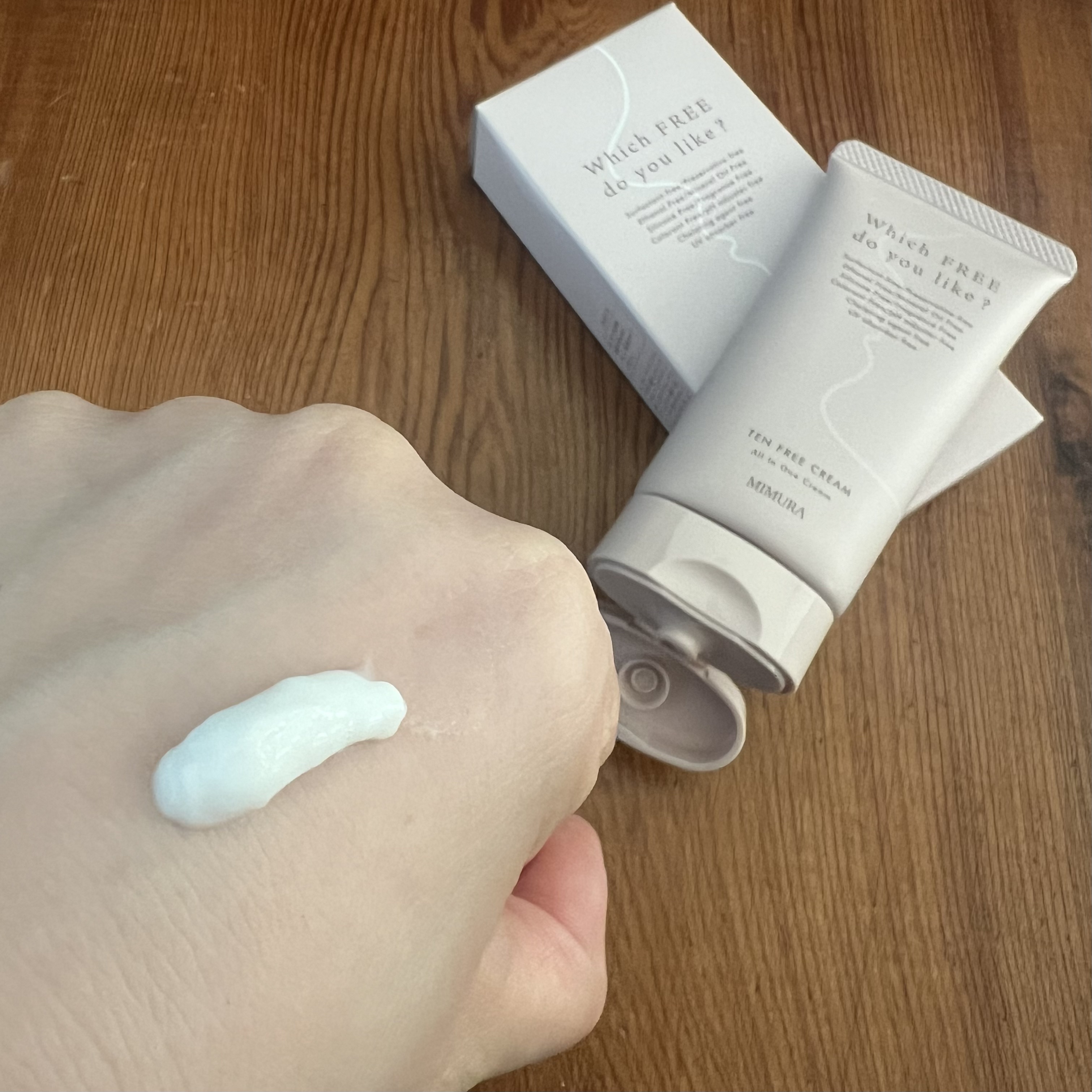 テンフリークリーム/MIMURA/オールインワン化粧品を使ったクチコミ（2枚目）