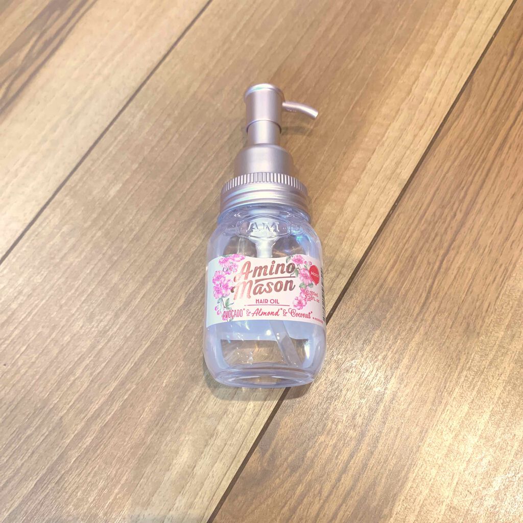 モイスト ヘアオイル サクラ限定2020/アミノメイソン/ヘアオイルを使ったクチコミ(1枚目)