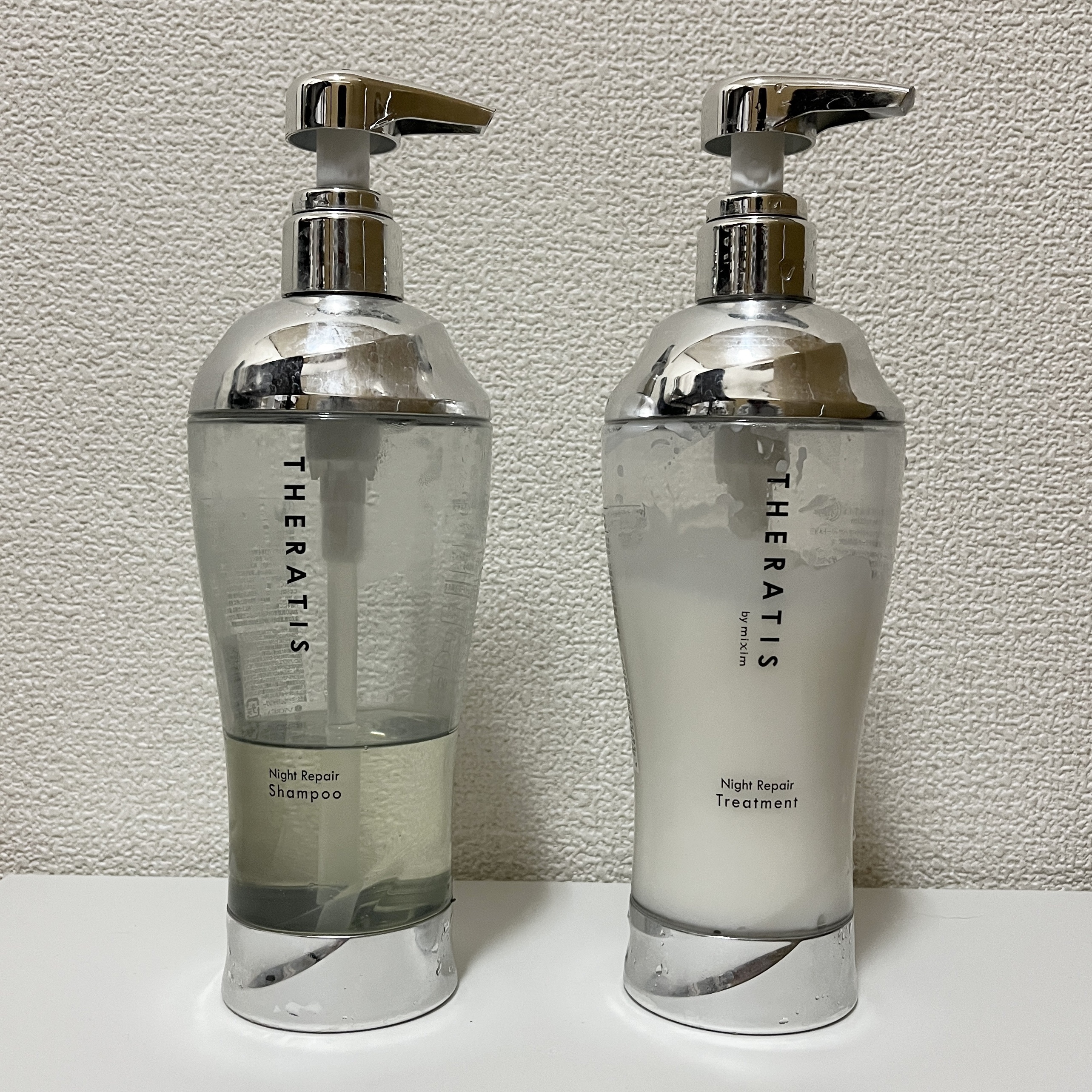 ナイトリペア シャンプー/ヘアトリートメント/THERATIS/シャンプー・コンディショナーを使ったクチコミ（1枚目）