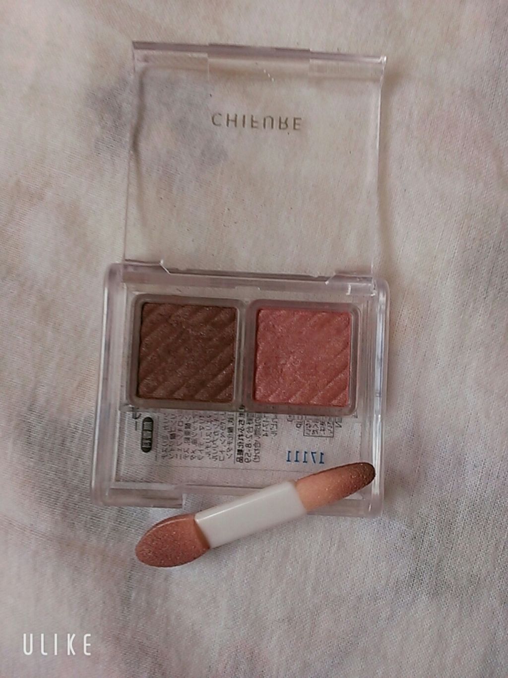 アイ カラー(チップ付)/ちふれ/アイシャドウパレットを使ったクチコミ（2枚目）