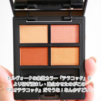 セルヴォーク ヴァティック アイパレット/Celvoke/アイシャドウパレットを使ったクチコミ(2枚目)