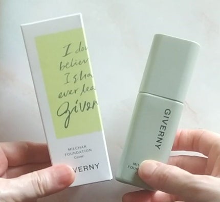 ジヴェルニー 密着カバーファンデーション/GIVERNY/リキッドファンデーションを使ったクチコミ(2枚目)