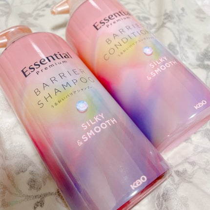 エッセンシャルプレミアム バリアシャンプー・コンディショナー シルキー&スムース/エッセンシャル/市販シャンプーを使ったクチコミ(1枚目)