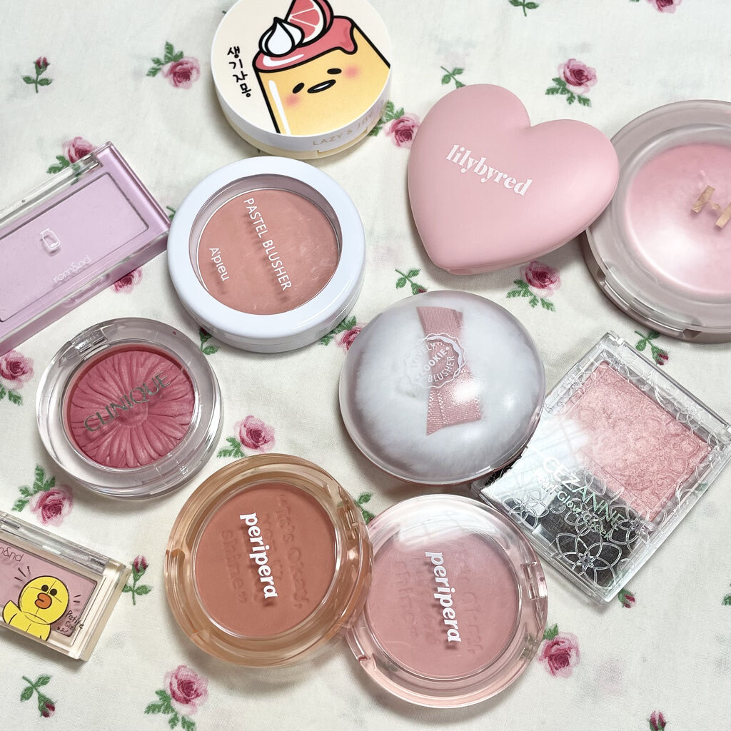 ラブリー クッキー ブラッシャー BR401/ETUDE/パウダーチークを使ったクチコミ（1枚目）