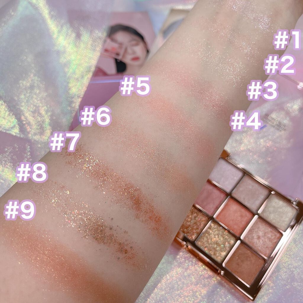 ワンピックアイシャドウパレット/APLIN/アイシャドウパレットを使ったクチコミ（2枚目）