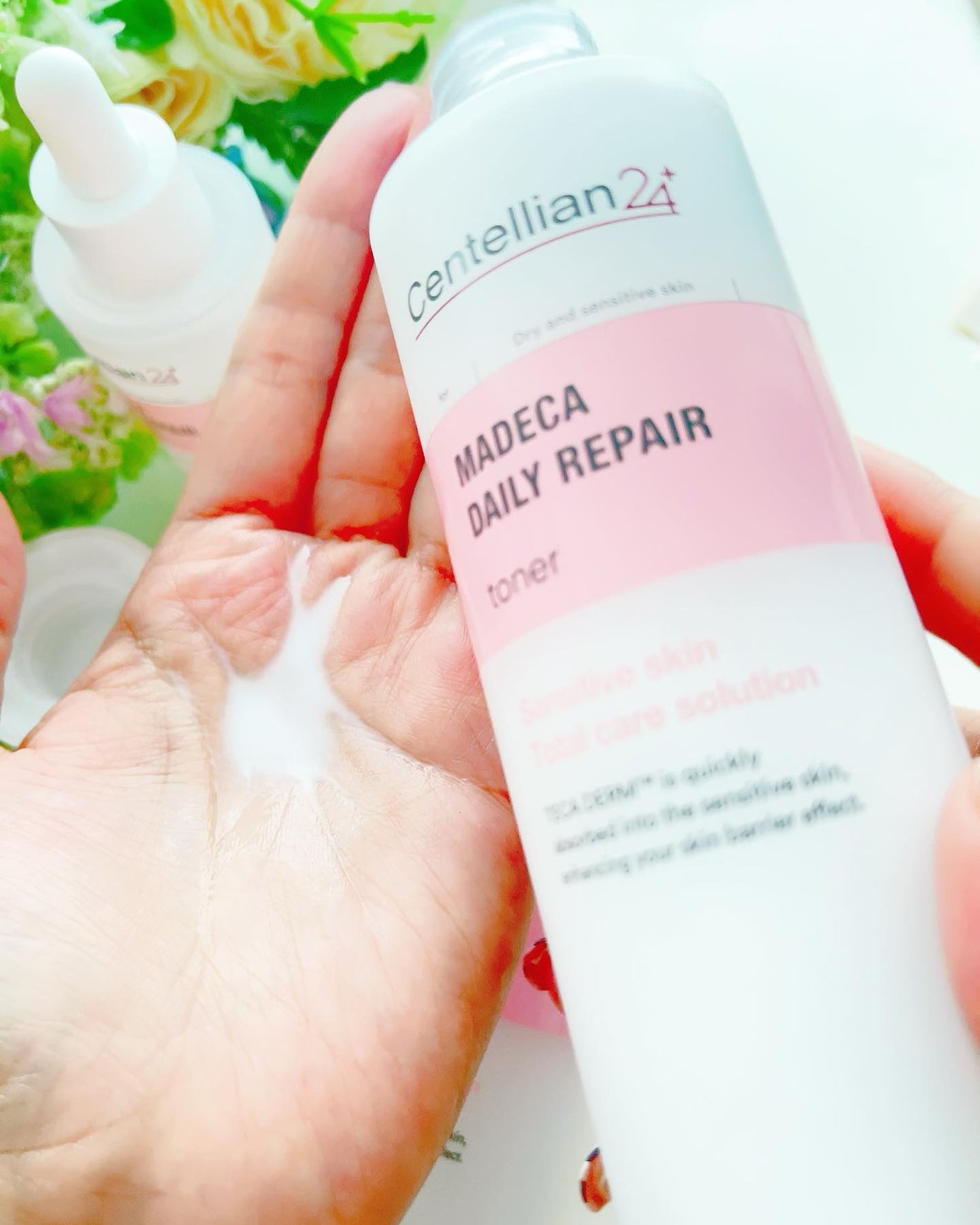 マデカデイリーリペアアンプル/センテリアン24/美容液を使ったクチコミ(5枚目)