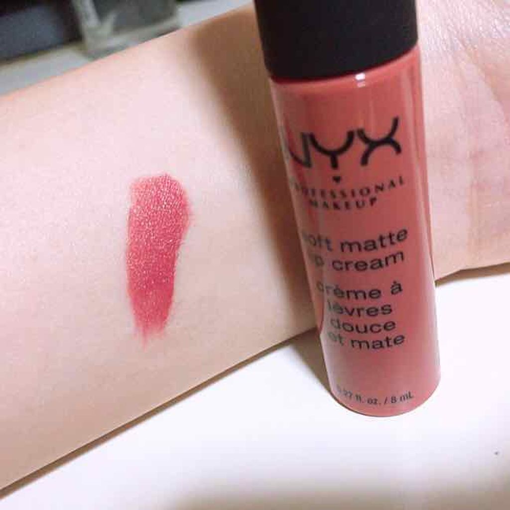 ソフト マット リップクリーム/NYX Professional Makeup/口紅を使ったクチコミ(2枚目)