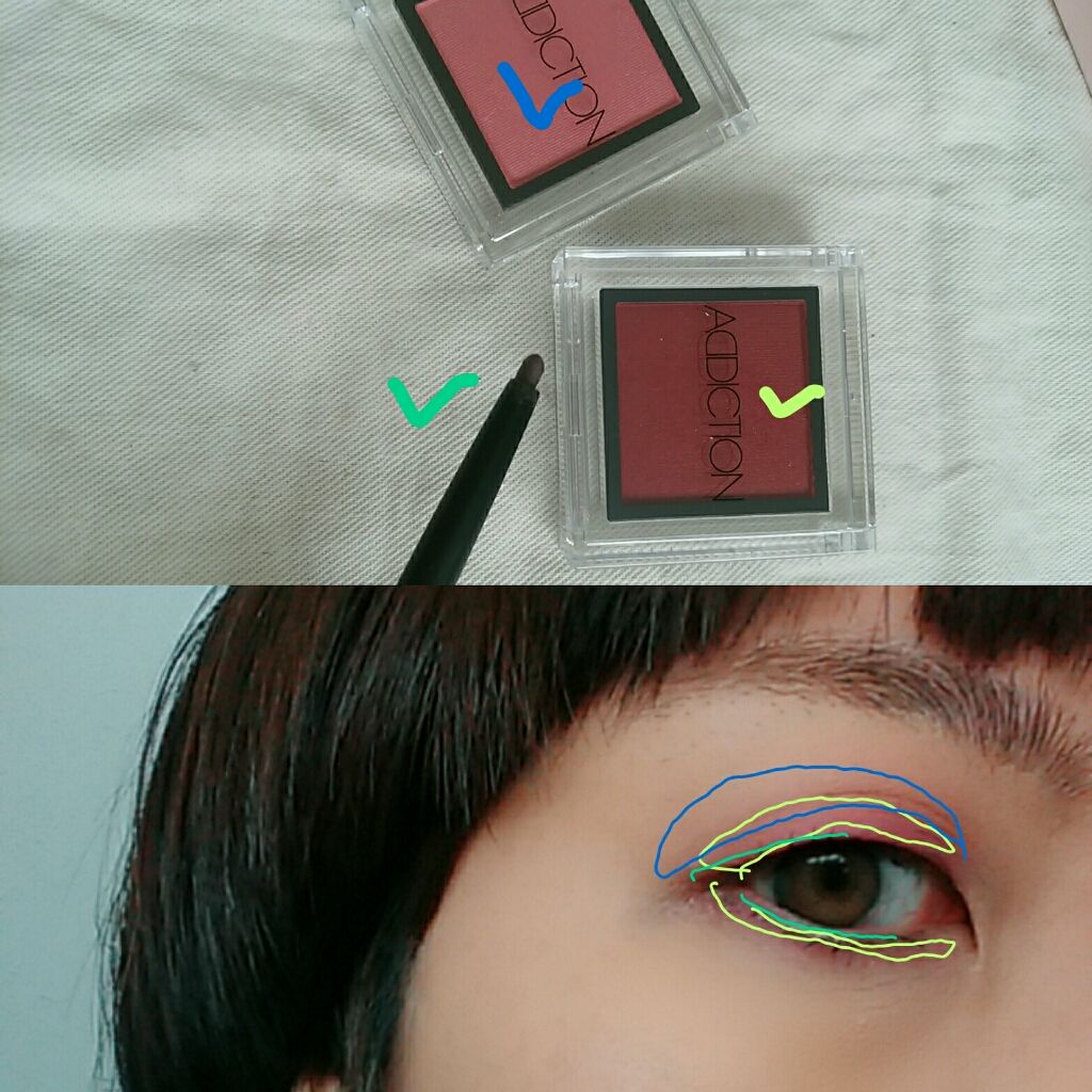 アディクション ザ アイシャドウ/ADDICTION/単色アイシャドウを使ったクチコミ（2枚目）