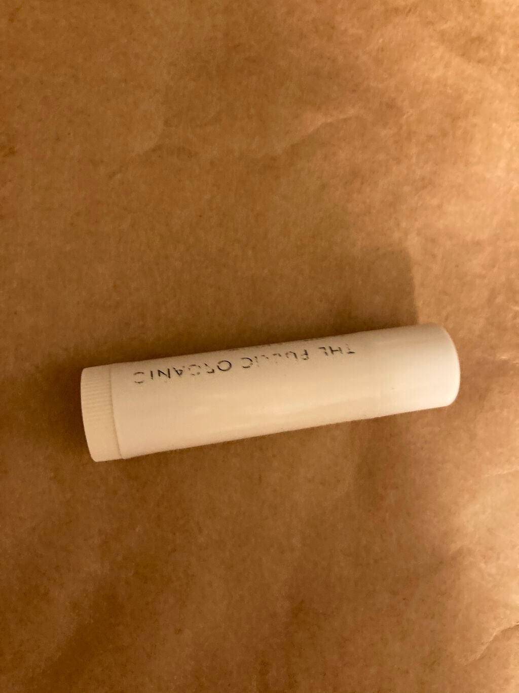 オーガニック認証 精油リップスティック スーパーポジティブ ライズ/THE PUBLIC ORGANIC/リップクリームを使ったクチコミ(1枚目)