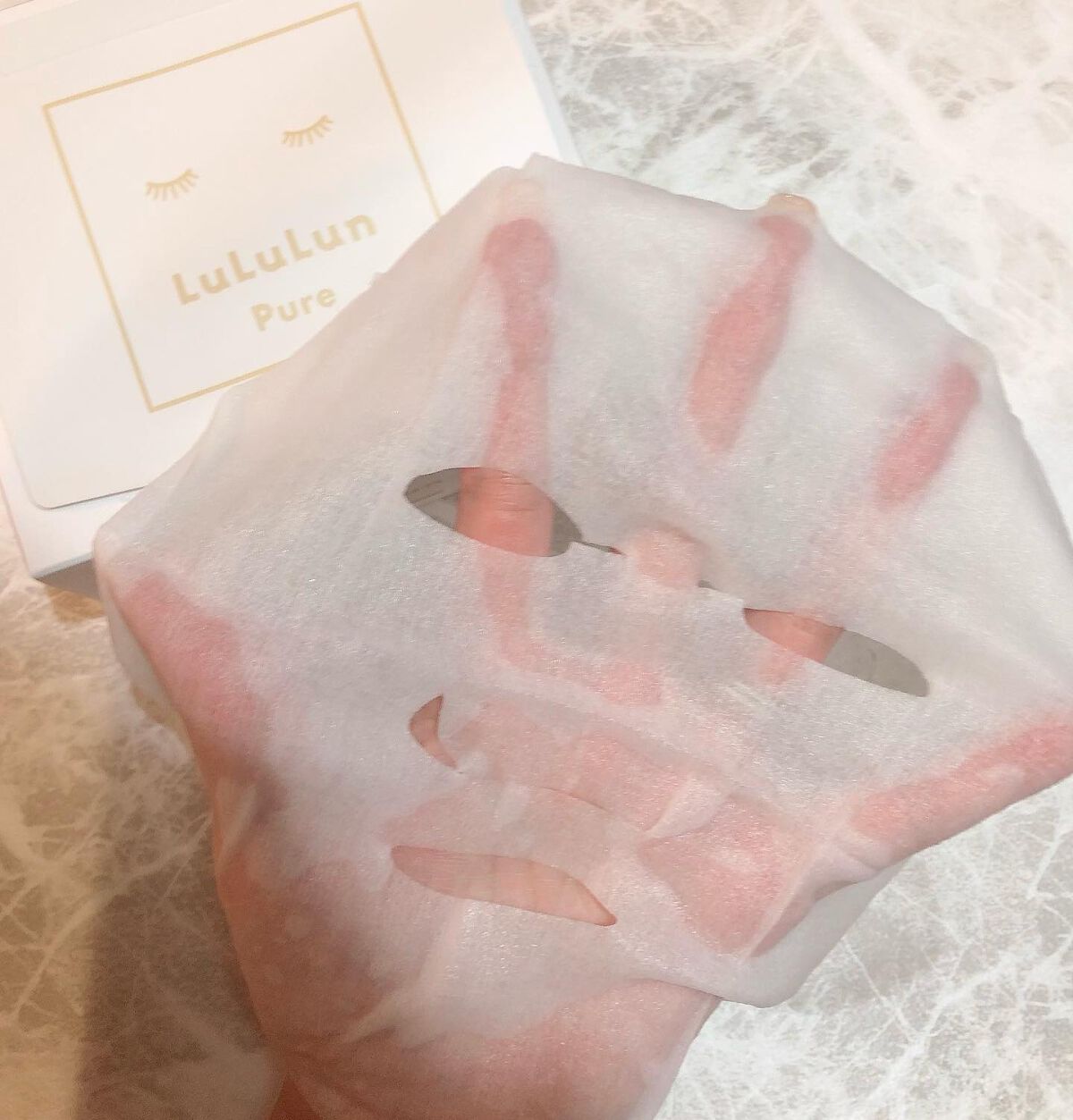 ルルルンピュア 白(クリア)/ルルルン/シートマスク・パックを使ったクチコミ(2枚目)