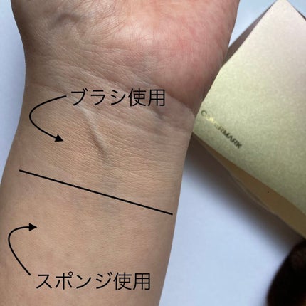 シルキー フィット/COVERMARK/パウダーファンデーションを使ったクチコミ(3枚目)