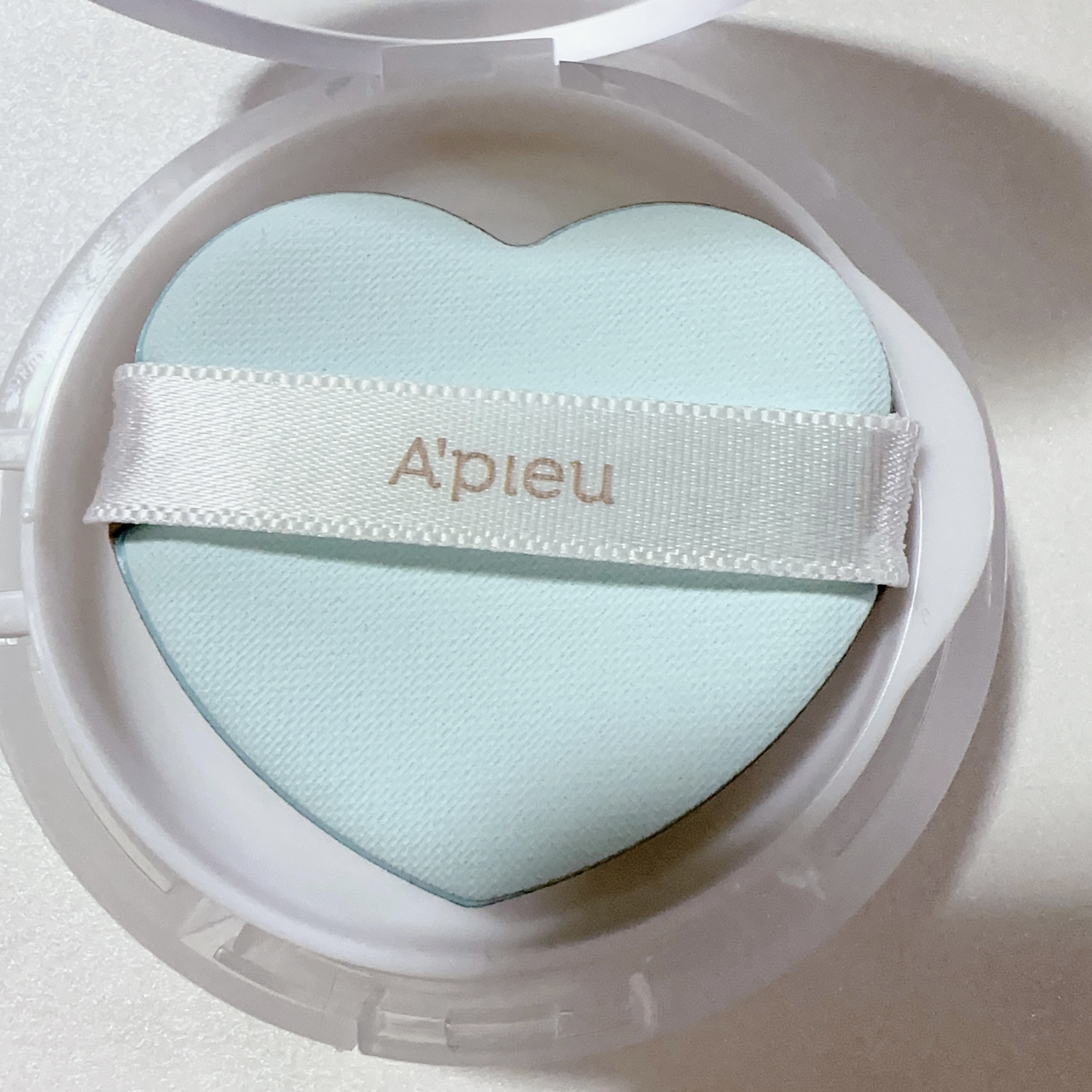 ウォーターロック サラサラパクト/A’pieu/フェイスパウダーを使ったクチコミ（3枚目）