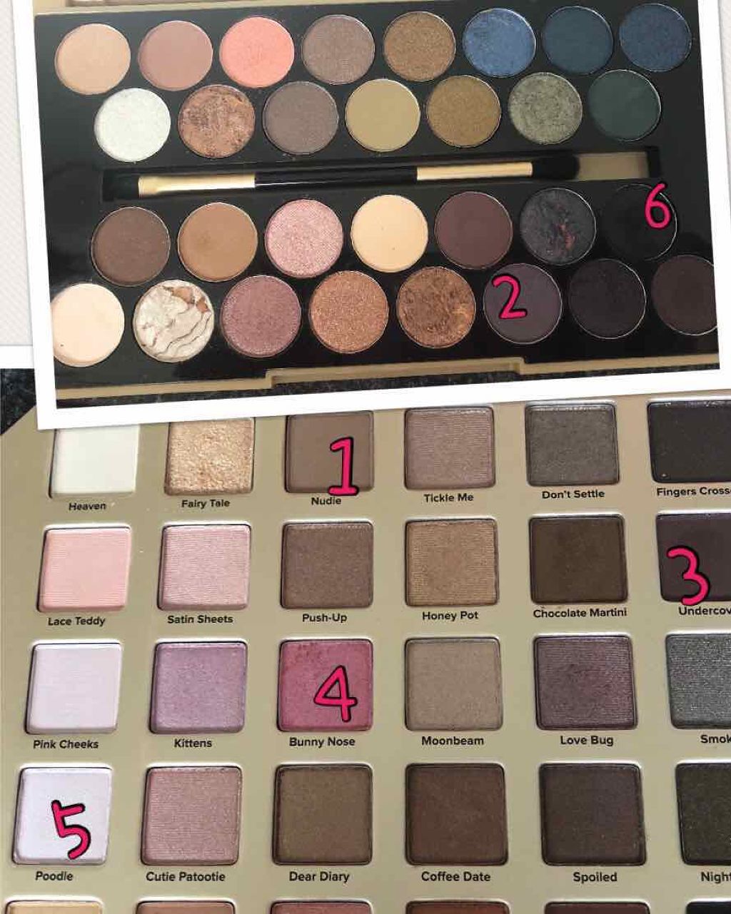 Too Faced ナチュラルラブアイシャドウパレットのクチコミ「今日のLOOK😋✨
🚩3枚目に👀あります

久しぶりにLBのクリームシャドウをベースに使って化.....」（1枚目）