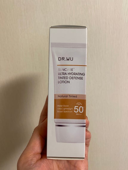 サンスクリーン+モイスト(色付き)<日焼け止め>/DR.WU/日焼け止めローションを使ったクチコミ(8枚目)