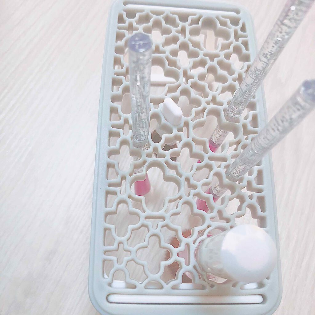 メイクブラシスタンド/セリア/その他化粧小物を使ったクチコミ(2枚目)