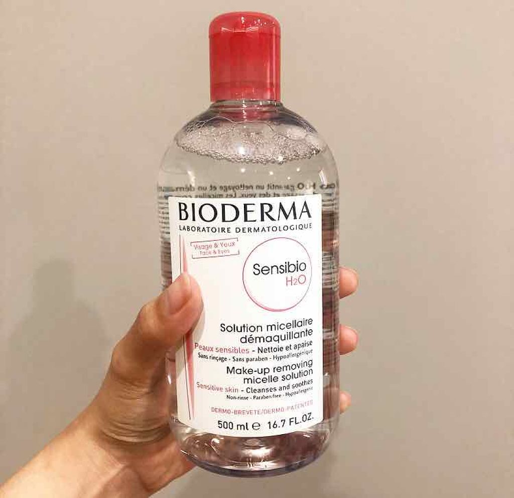 サンシビオ エイチツーオー D/ビオデルマ/クレンジングウォーターを使ったクチコミ（1枚目）