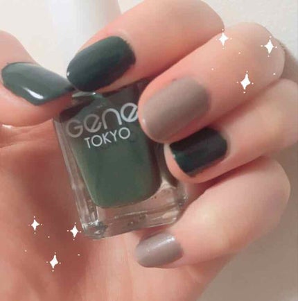 gene TOKYO ネイル/DAISO/マニキュアを使ったクチコミ(1枚目)