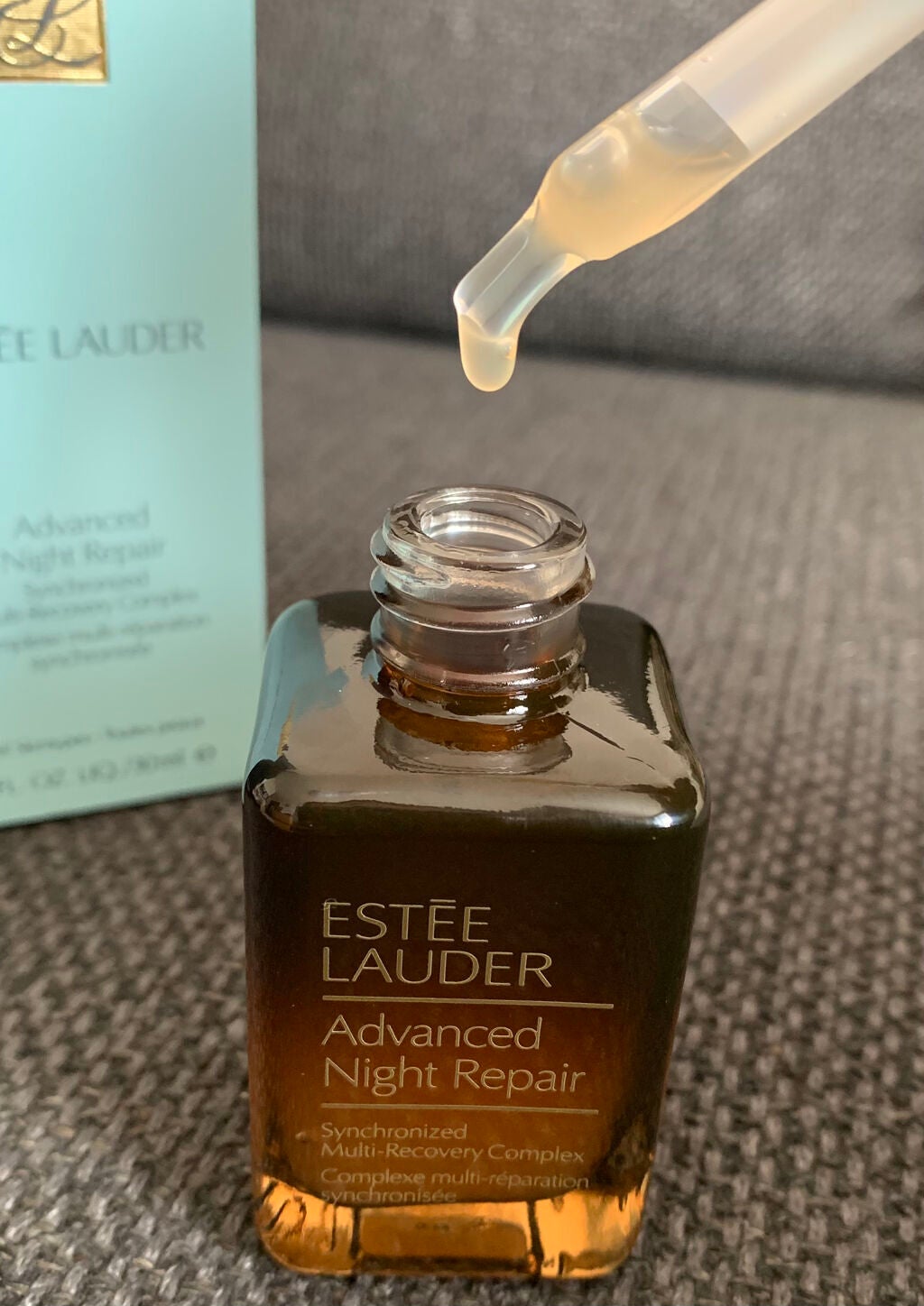 アドバンス ナイト リペア SMR コンプレックス/ESTEE LAUDER/美容液を使ったクチコミ(4枚目)