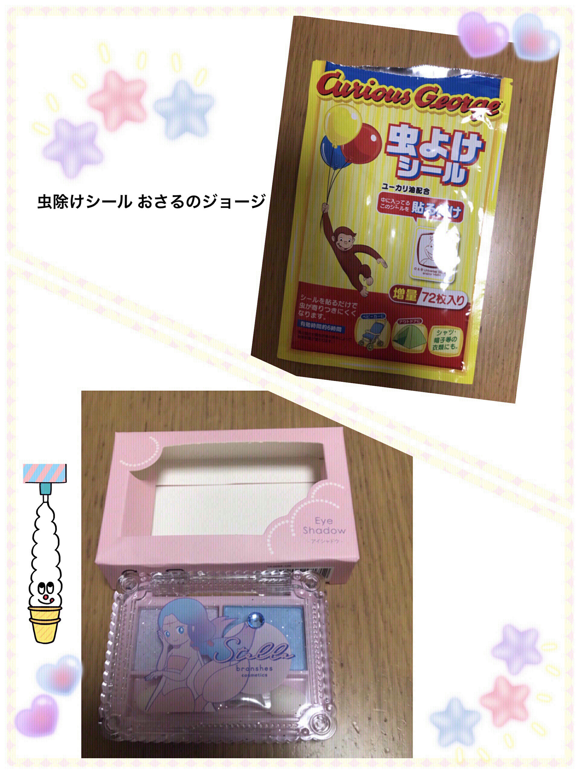 虫よけシール　おさるのジョージ/スケーター/その他を使ったクチコミ（1枚目）