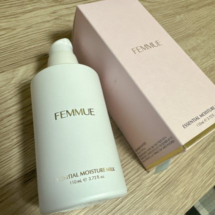 エッセンシャル モイスチャーミルク/FEMMUE/乳液を使ったクチコミ(1枚目)