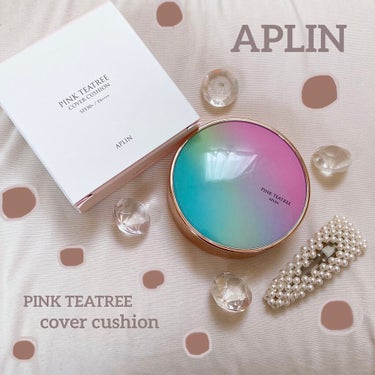 ピンクティーツリーカバークッション/APLIN/クッションファンデーションを使ったクチコミ（1枚目）