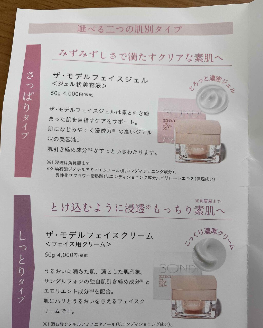SANDALPHON ザ・モデルフェイスクリームのクチコミ「 初めてLIPS様からプレゼントをいただきました！
ちょっと！…感動！！
今回いただいたのはサ.....」（3枚目）