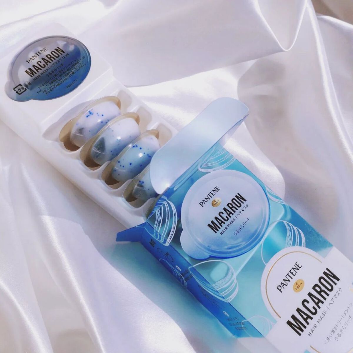 パンテーンマカロン ヘアマスク うるさらリッチ <洗い流すトリートメント>/パンテーン/ヘアマスク・ヘアパックを使ったクチコミ（3枚目）