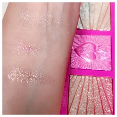 Sacred Glass Extreme Frost Palette/Jeffree Star Cosmetics/パウダーハイライトを使ったクチコミ（3枚目）