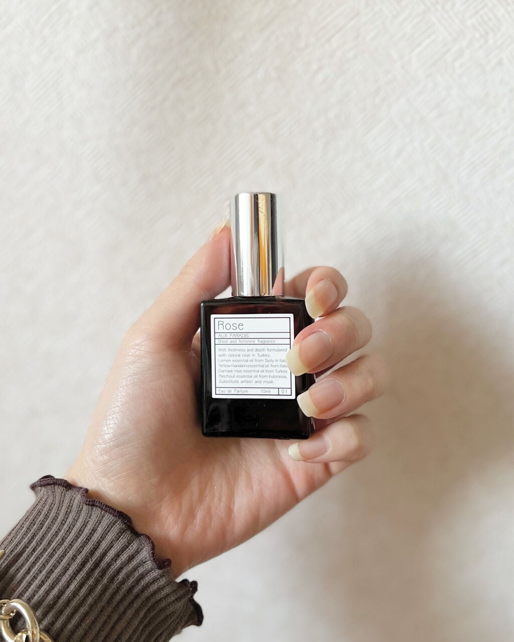 オードパルファム #01 Rose 〔ローズ〕/AUX PARADIS/香水(レディース)を使ったクチコミ(1枚目)