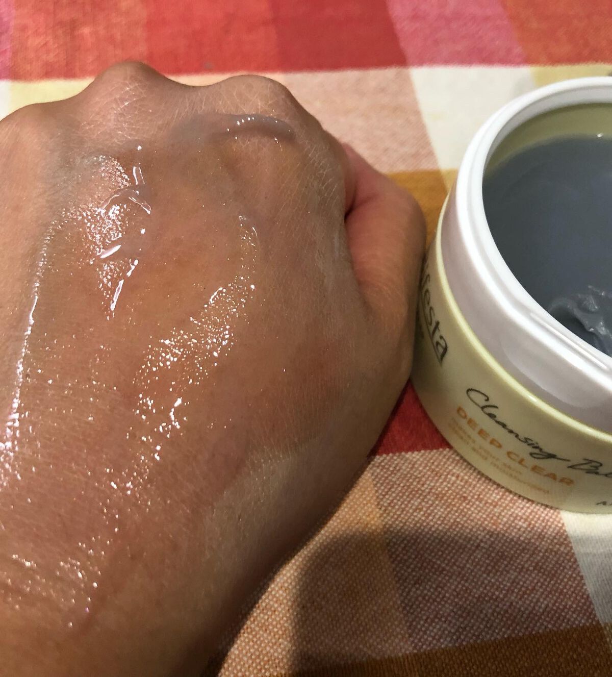 クレンジングバーム ディープクリア /ビフェスタ/クレンジングバームを使ったクチコミ(4枚目)