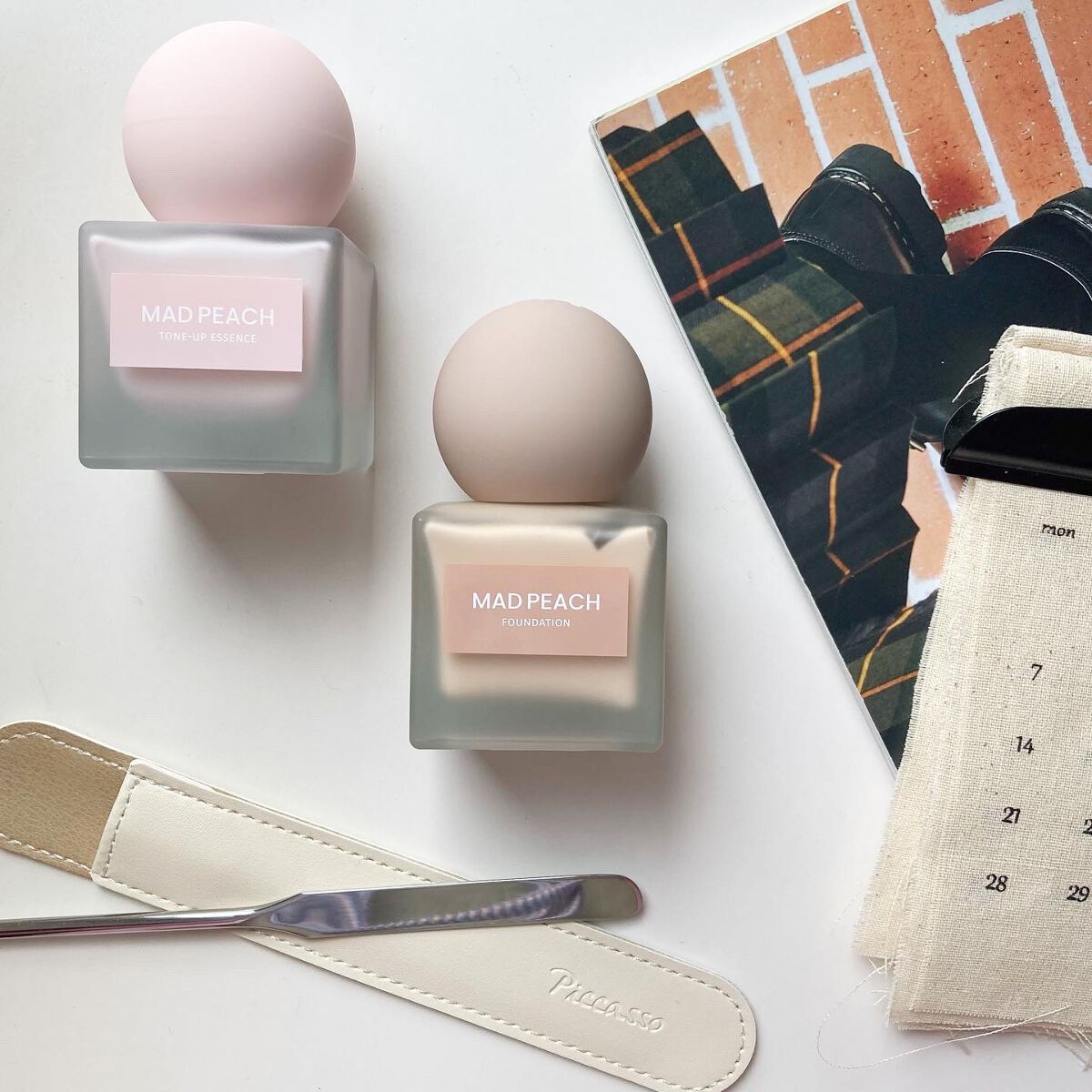 マッドピーチ スタイルフィットファンデーション 1.5 ヌードベージュ(NUDE BEIGE)/MAD PEACH/リキッドファンデーションを使ったクチコミ（1枚目）