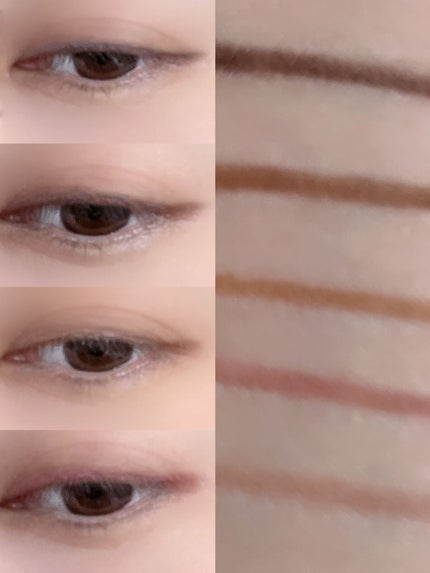 ハンオールシェードライナー 06 フェイドアッシュ/rom&nd/ペンシルアイライナーを使ったクチコミ(3枚目)