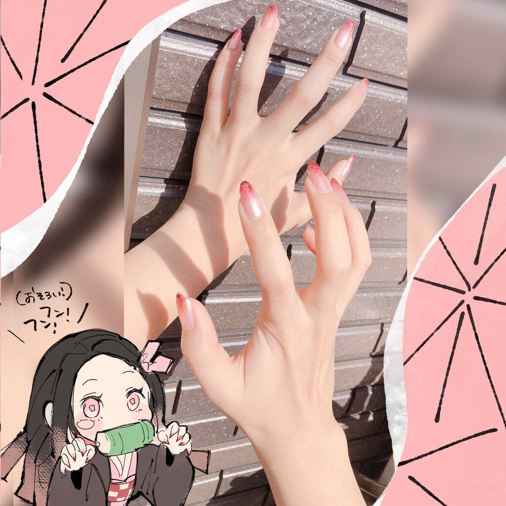 サンリオネイル/DAISO/マニキュアを使ったクチコミ（2枚目）