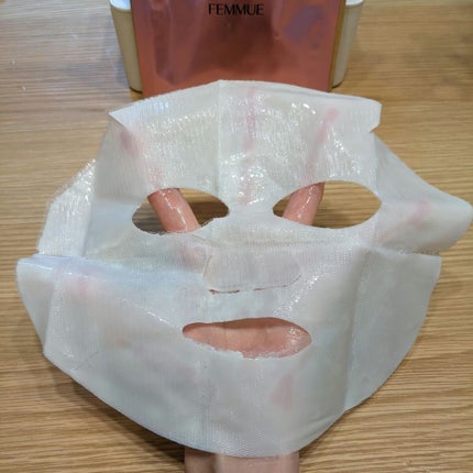 ドリームグロウマスク CC(保護・保湿)/FEMMUE/シートマスク・パックを使ったクチコミ(2枚目)