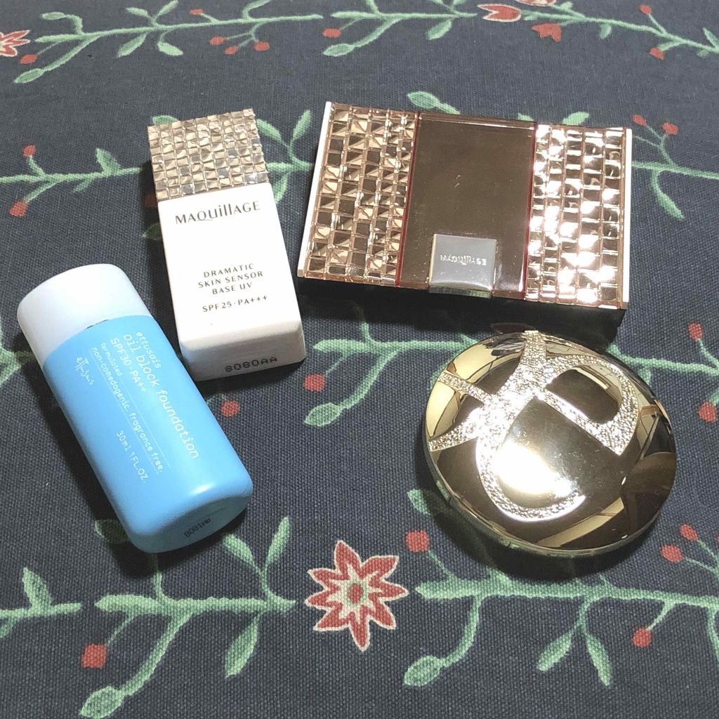 オイルブロック ファンデーション/ettusais/リキッドファンデーションを使ったクチコミ（1枚目）